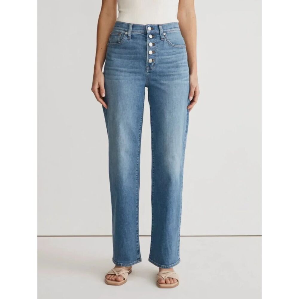 Madewell Perfect Vintage Wide Leg Jeans Size 32